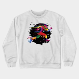 Football Art Crewneck Sweatshirt